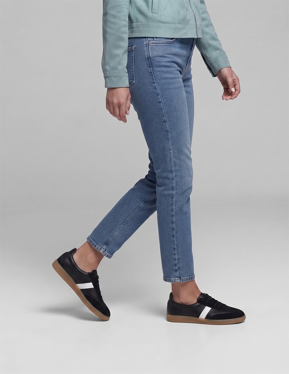 Zapatos de confort Sam en Sintético – Negro