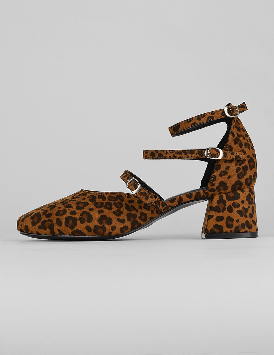Zapatillas Exterior Textil Color Animal print Para Mujer De RBCOLLECTION