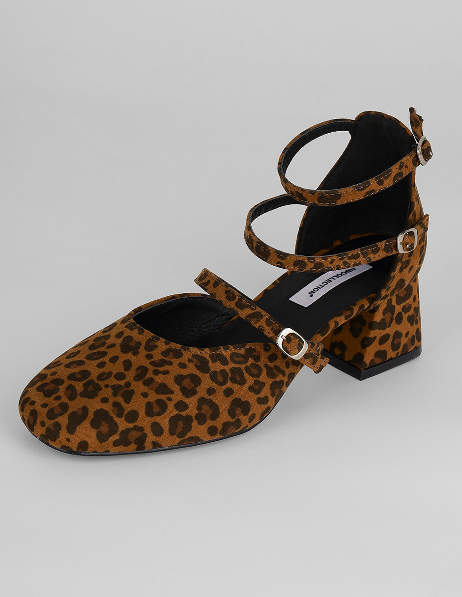 Zapatillas Print en Textil – Animal print
