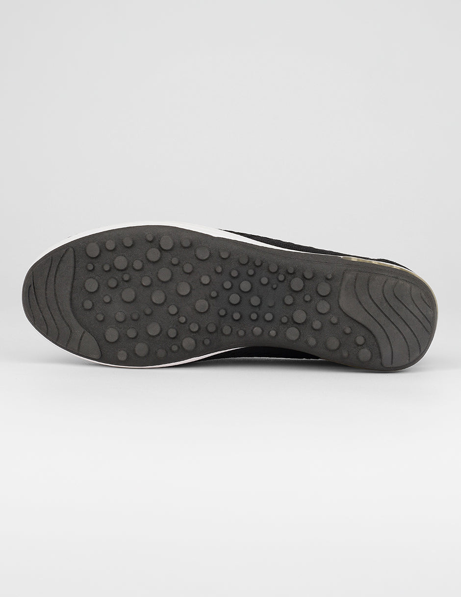 Zapatos de confort Comfy en Textil – Negro