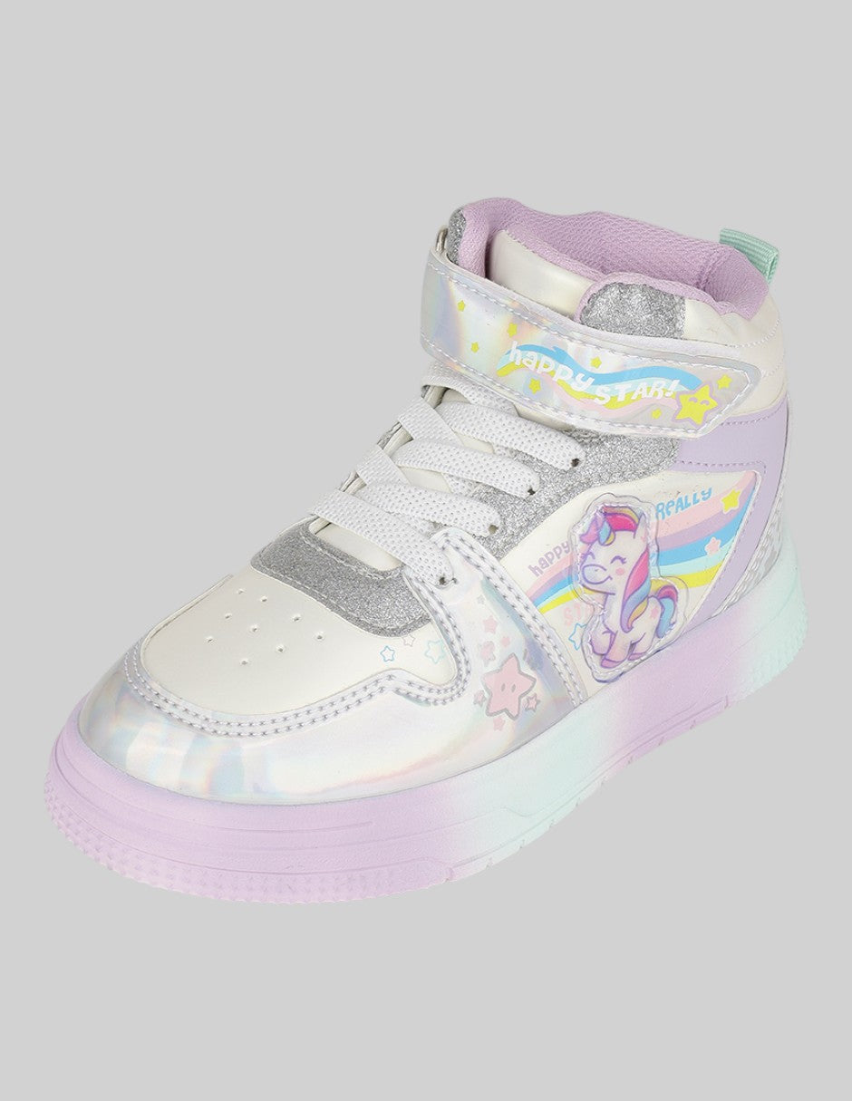 Tenis Kids en Textil – Morados