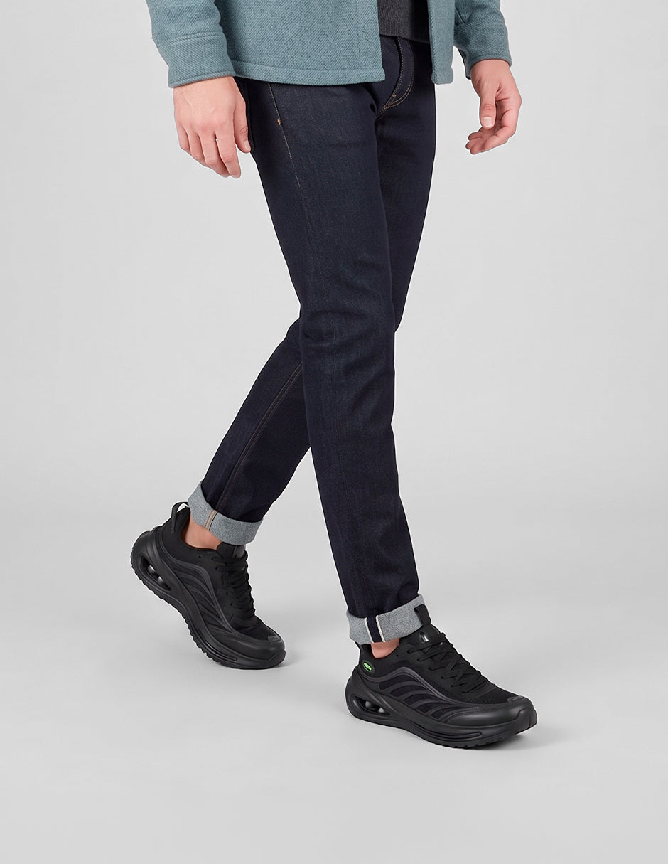 Tenis tipo deportivo Sport en Textil – Negro