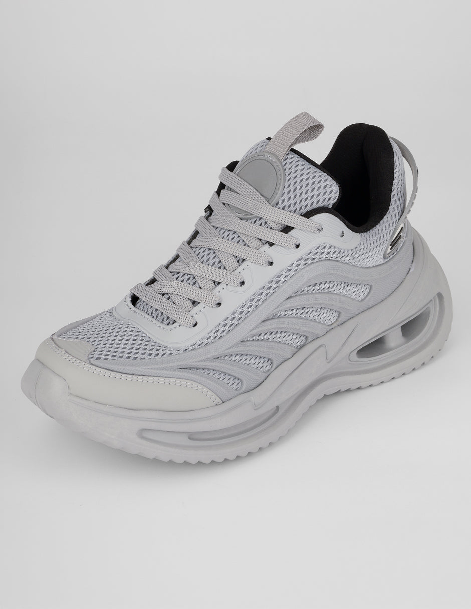 Tenis para entrenamiento Sport en Textil – Gris