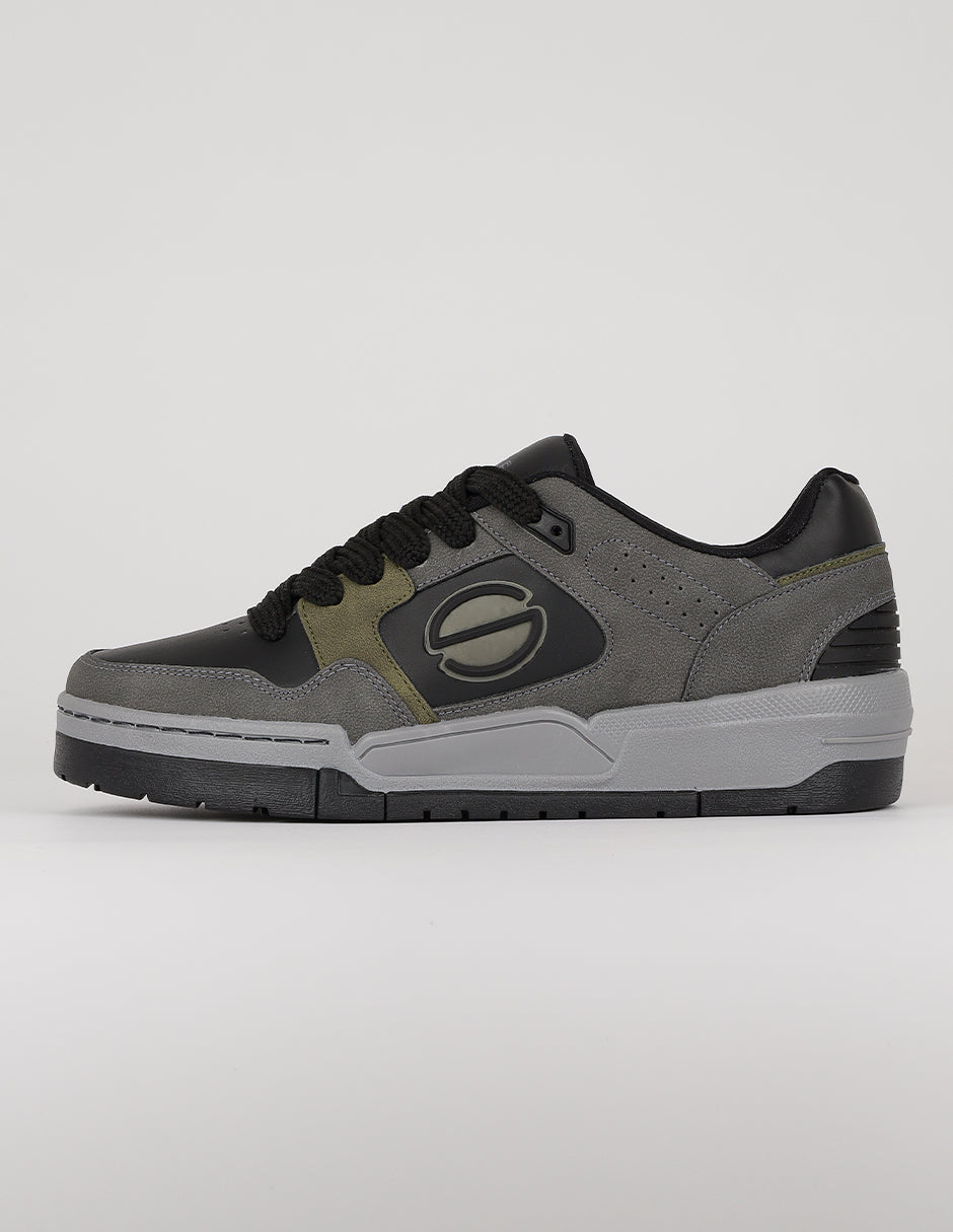 Tenis con cordones Exterior Piel vegana Color Negro Para Hombre De RBCOLLECTION