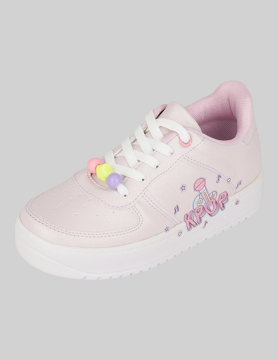 Tenis Kids en Textil – Morados