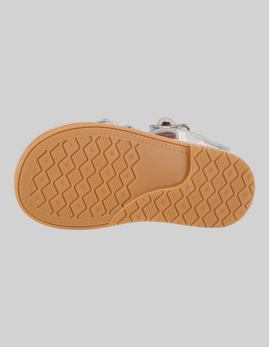 Sandalias Kids en Piel vegana – Blancos