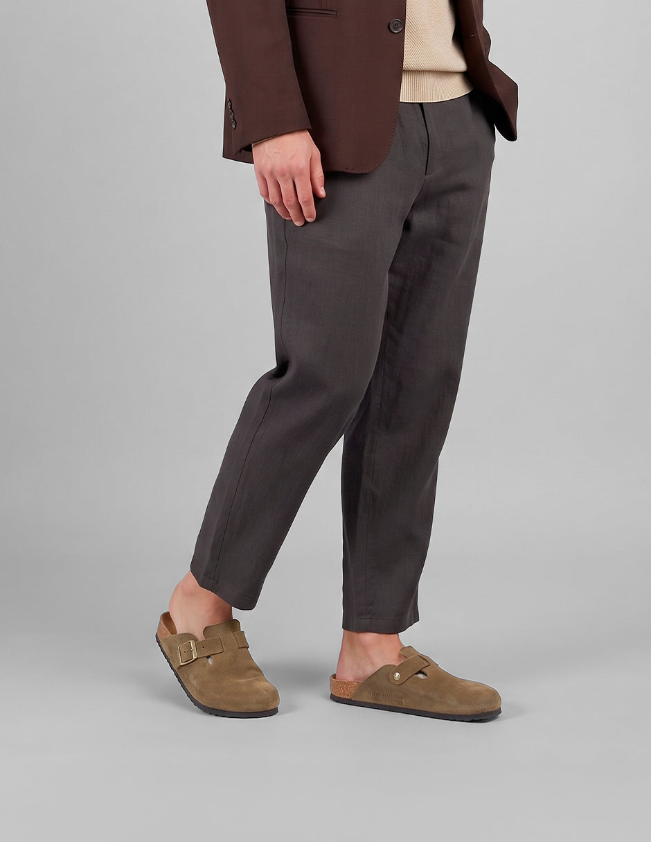 Pantuflas Onne en Gamuza – Verde