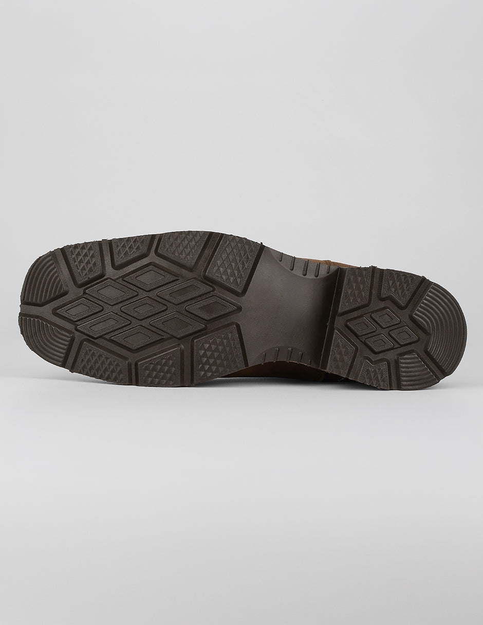 Botas casuales West en Piel – Café