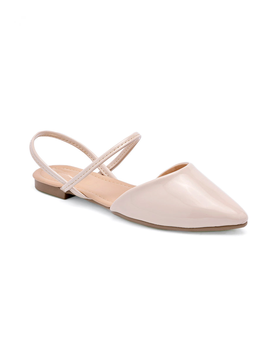 Loafers Color Beige Para Mujer De RBCOLLECTION