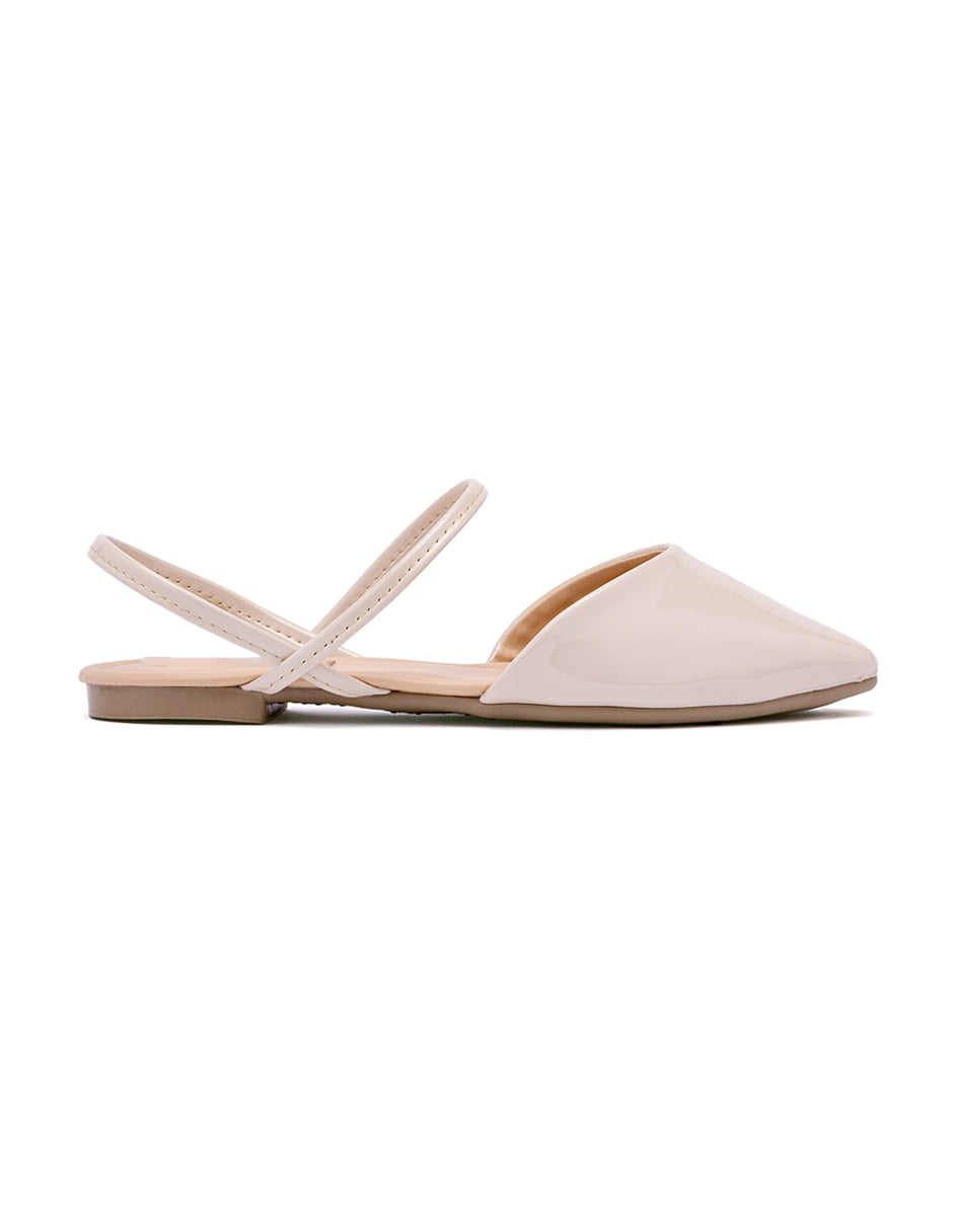 Loafers Color Beige Para Mujer De RBCOLLECTION