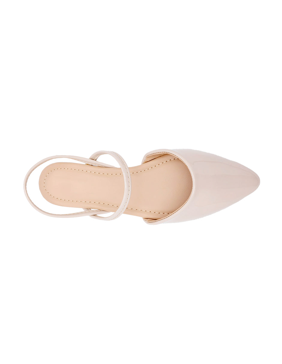 Loafers Color Beige Para Mujer De RBCOLLECTION