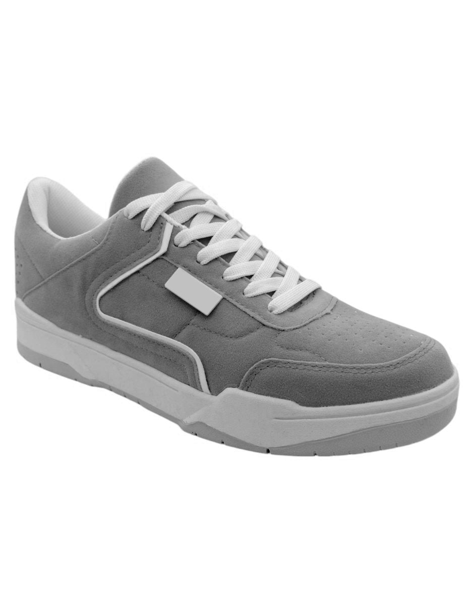 Tenis con cordones Exterior Gamuza sintética Color Gris Para Hombre De RBCOLLECTION