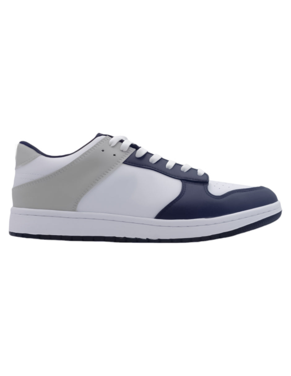 Tenis con cordones Citywalk en  Piel vegana - Blanco