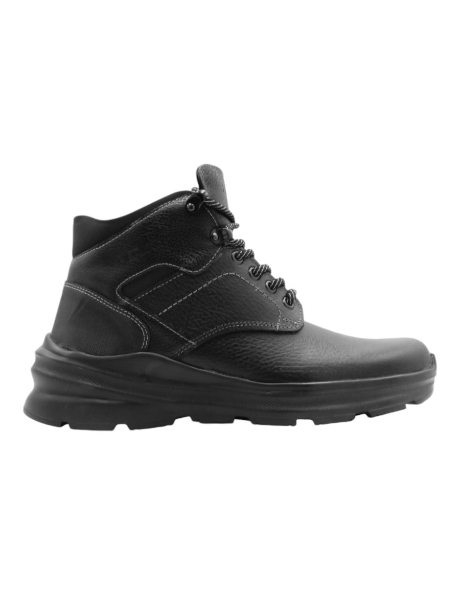 Botas industriales Hike en  Piel vegana - Negro