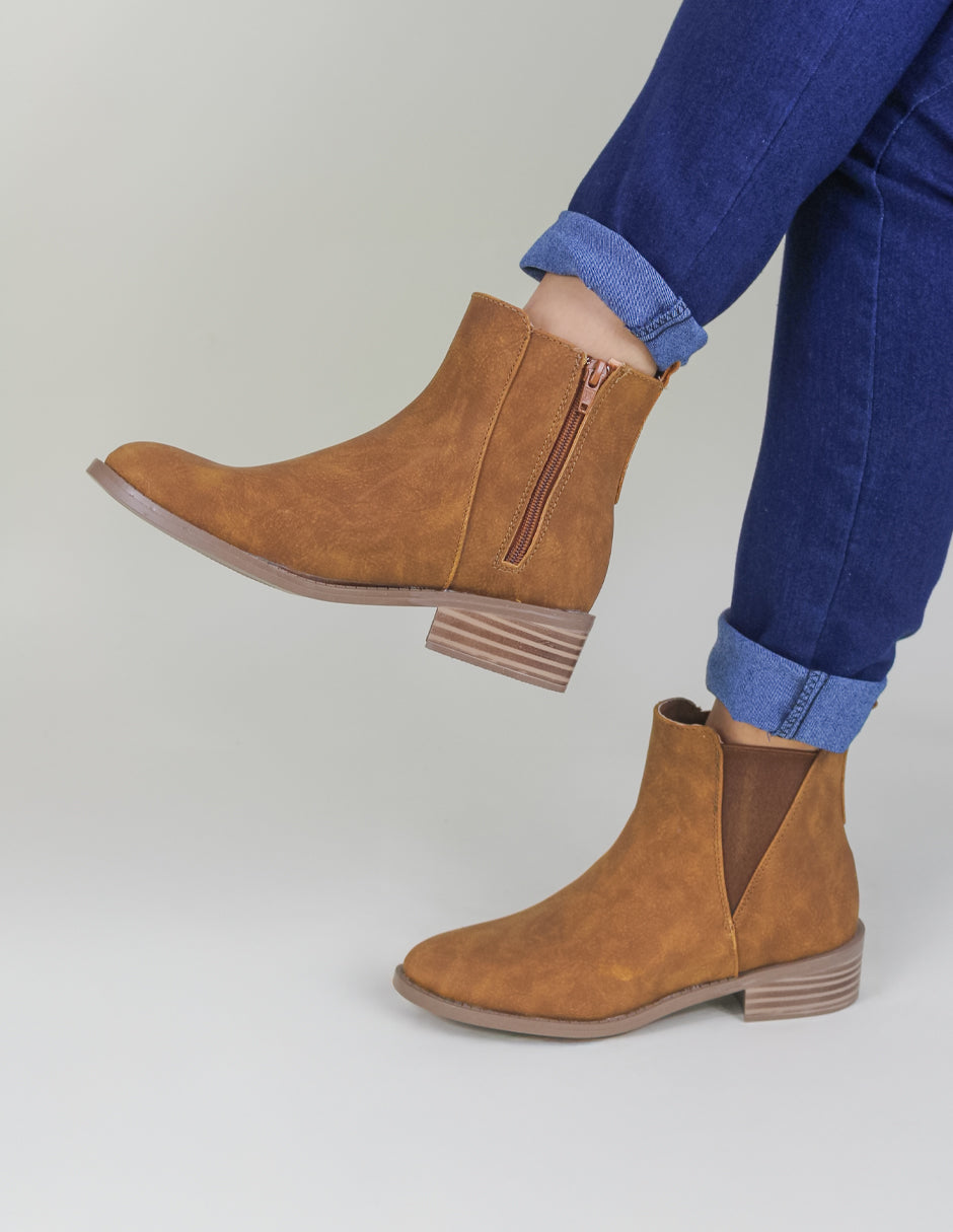 Gamuza Mujer Imágenes De Botines Para Mujer Sin Tacon Botín Con