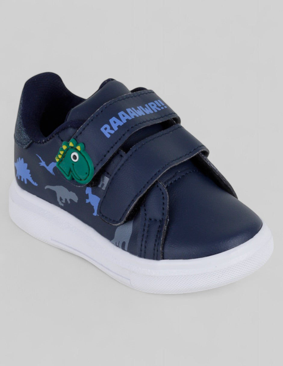 Tenis Kids  en Sintético – Azul