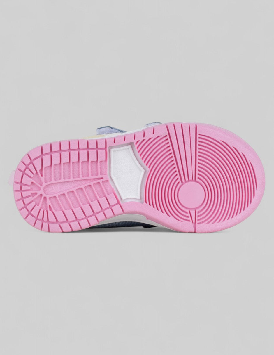 Tenis Kids  en Sintético – Azul
