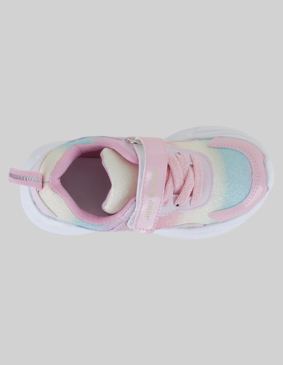 Tenis Kids  en Sintético – Rosa