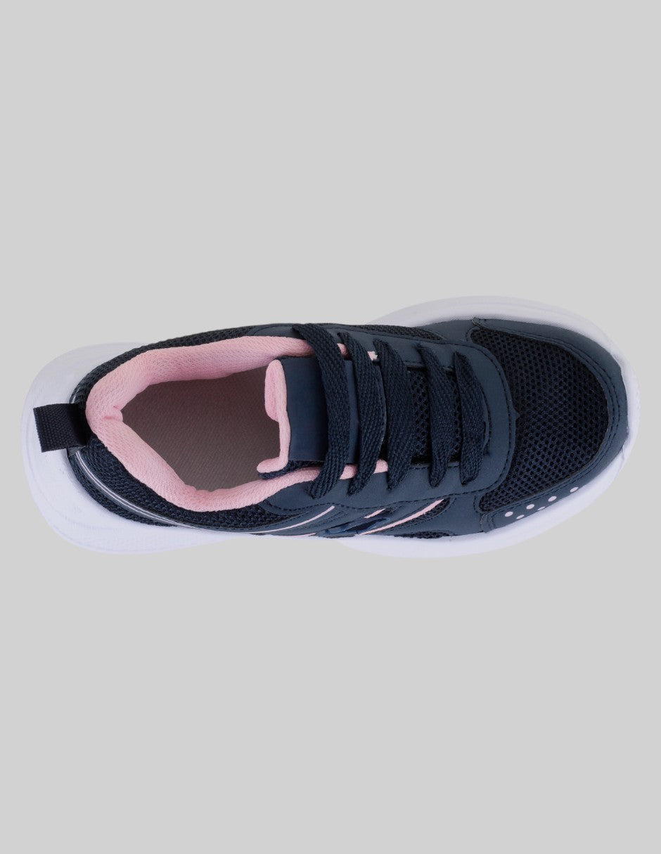 Tenis Kids  en Sintético – Azul