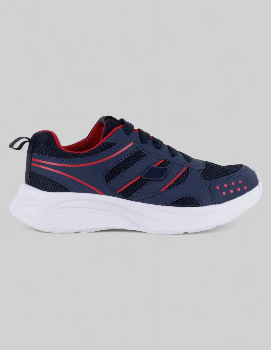 Tenis Kids  en Piel vegana – Azul