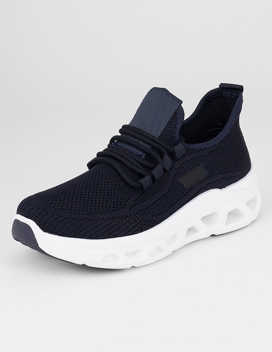 Tenis tipo deportivo  Sport en Textil – Azul