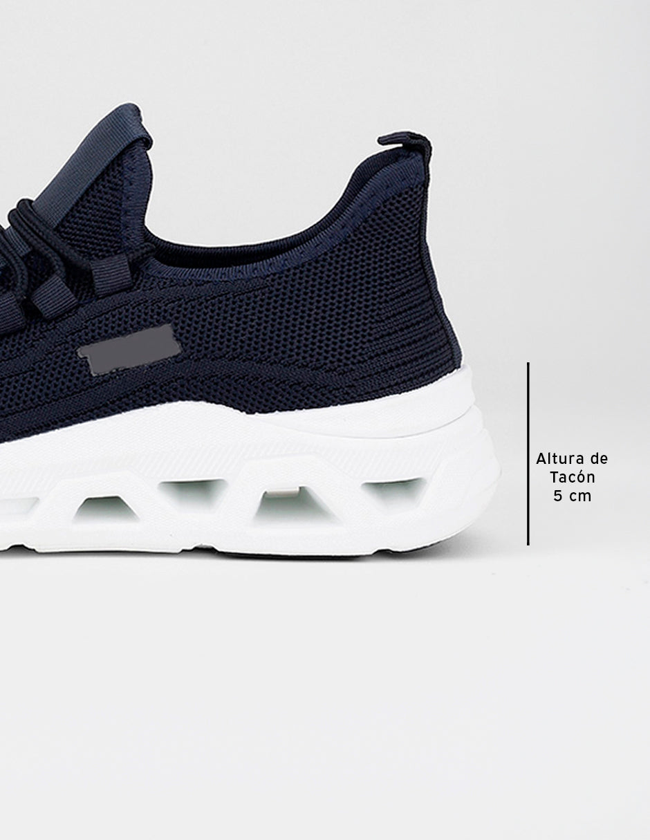 Tenis tipo deportivo  Sport en Textil – Azul