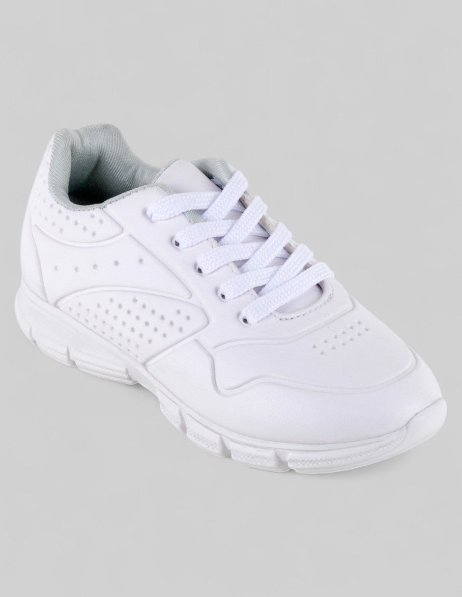 Tenis Kids  en Piel vegana – Blanco