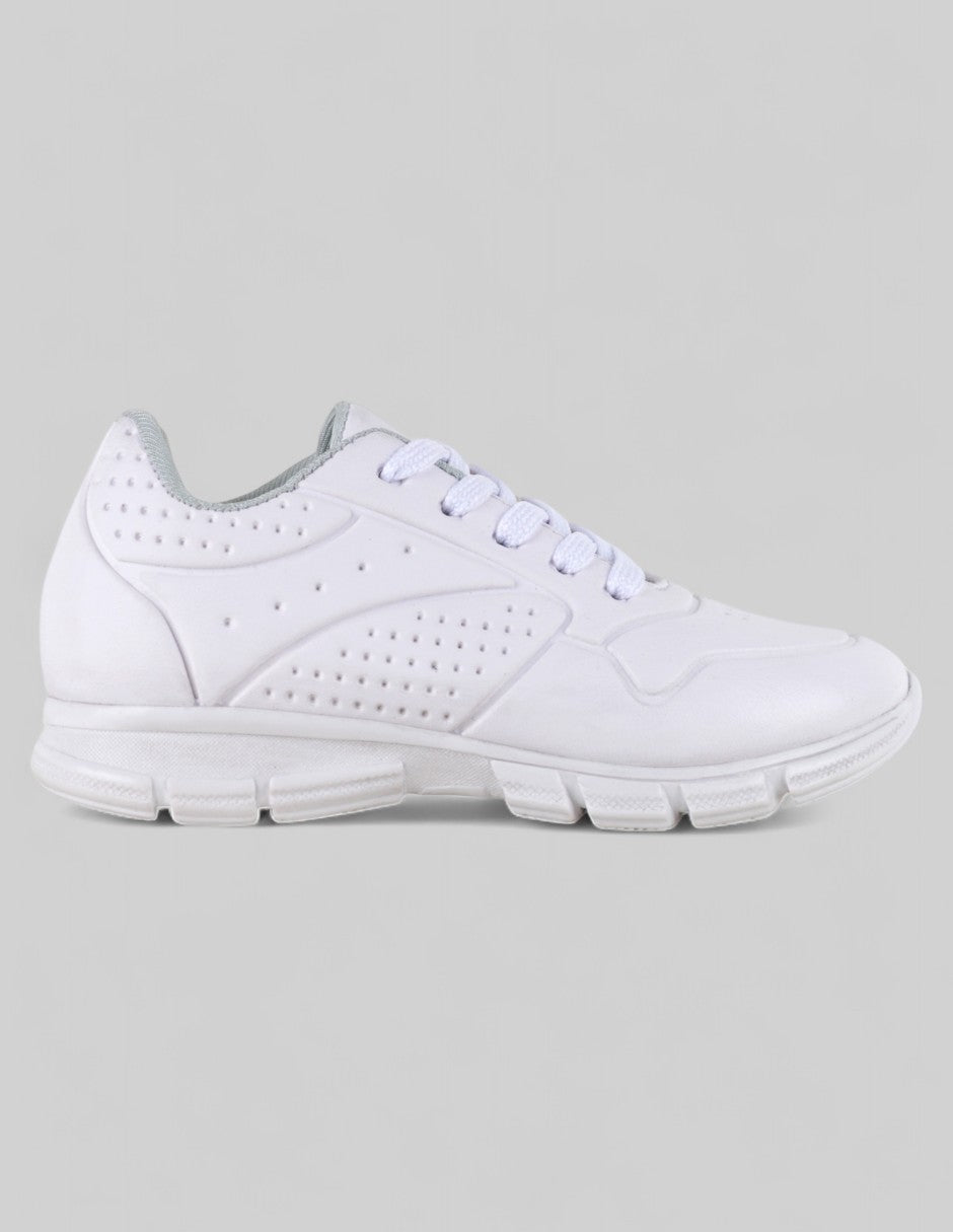 Tenis Kids  en Piel vegana – Blanco