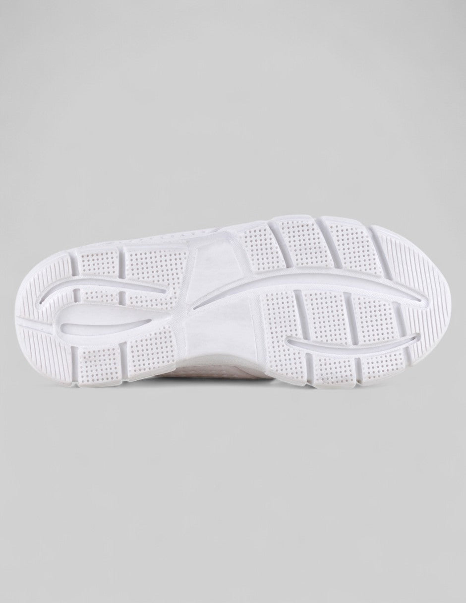 Tenis Kids  en Piel vegana – Blanco