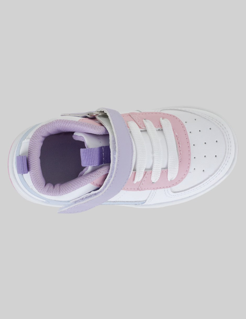 Tenis Kids  en Piel vegana – Multicolor