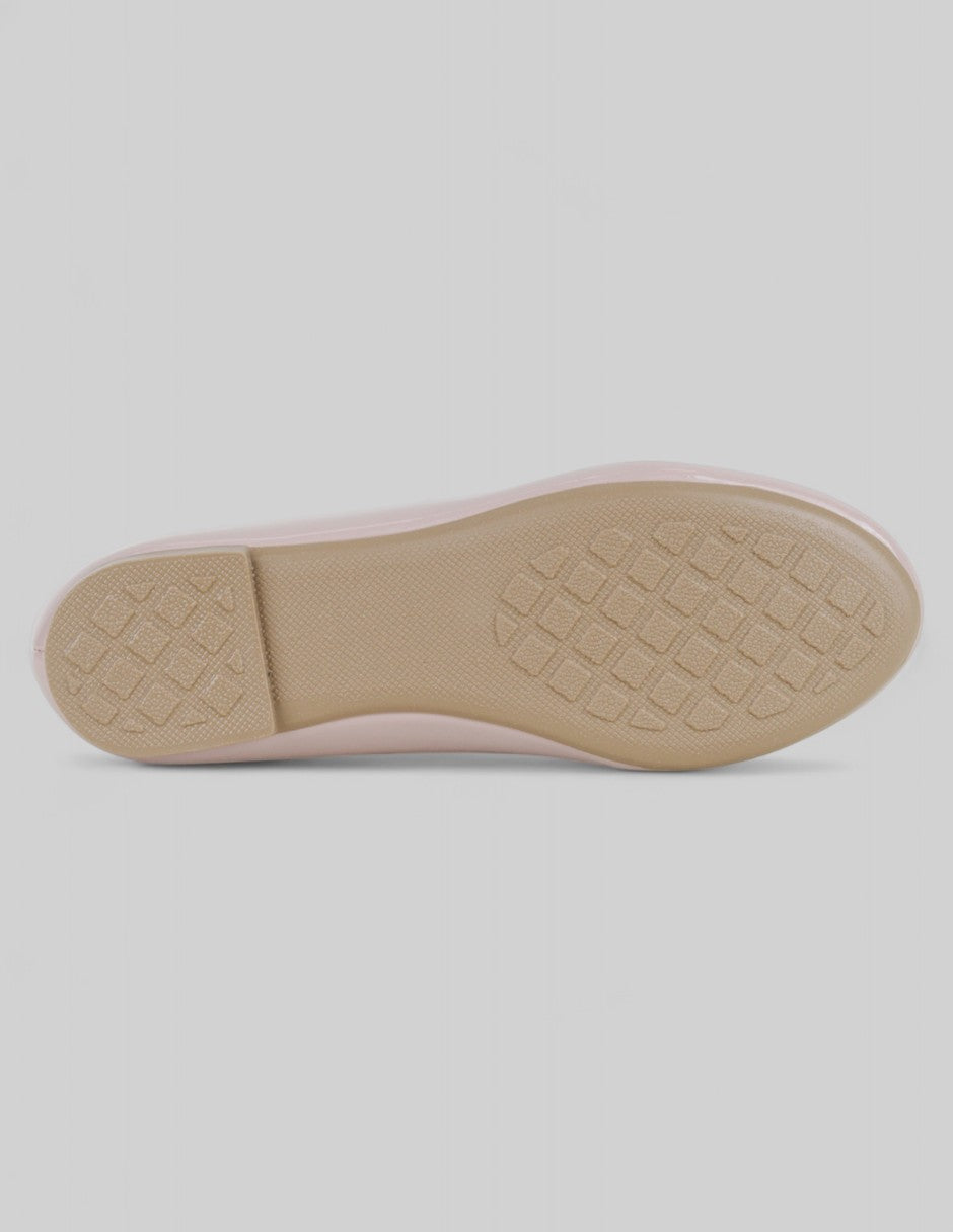 Flats Kids  en Charol – Rosa