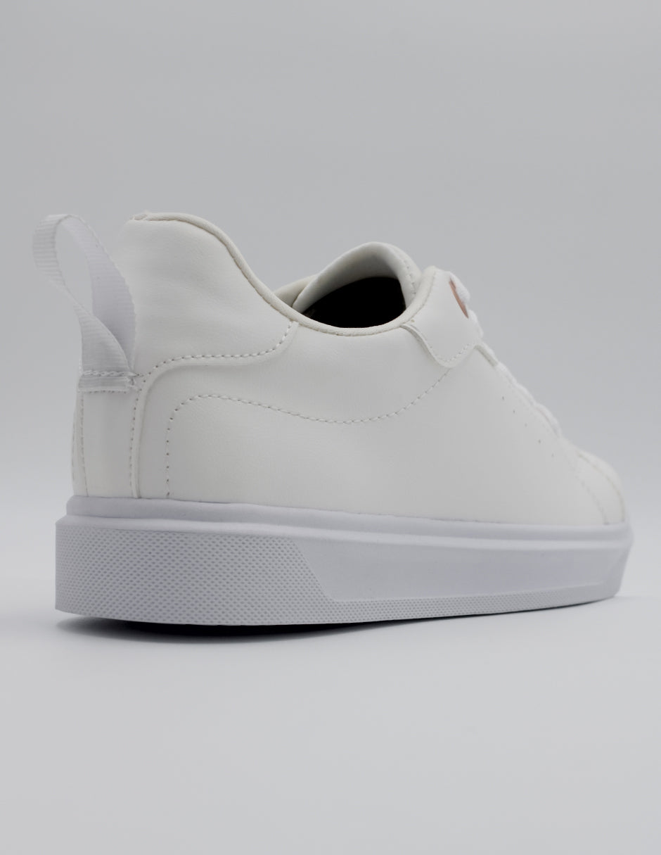 Tenis con cordones Urbany en Sintético – Blanco
