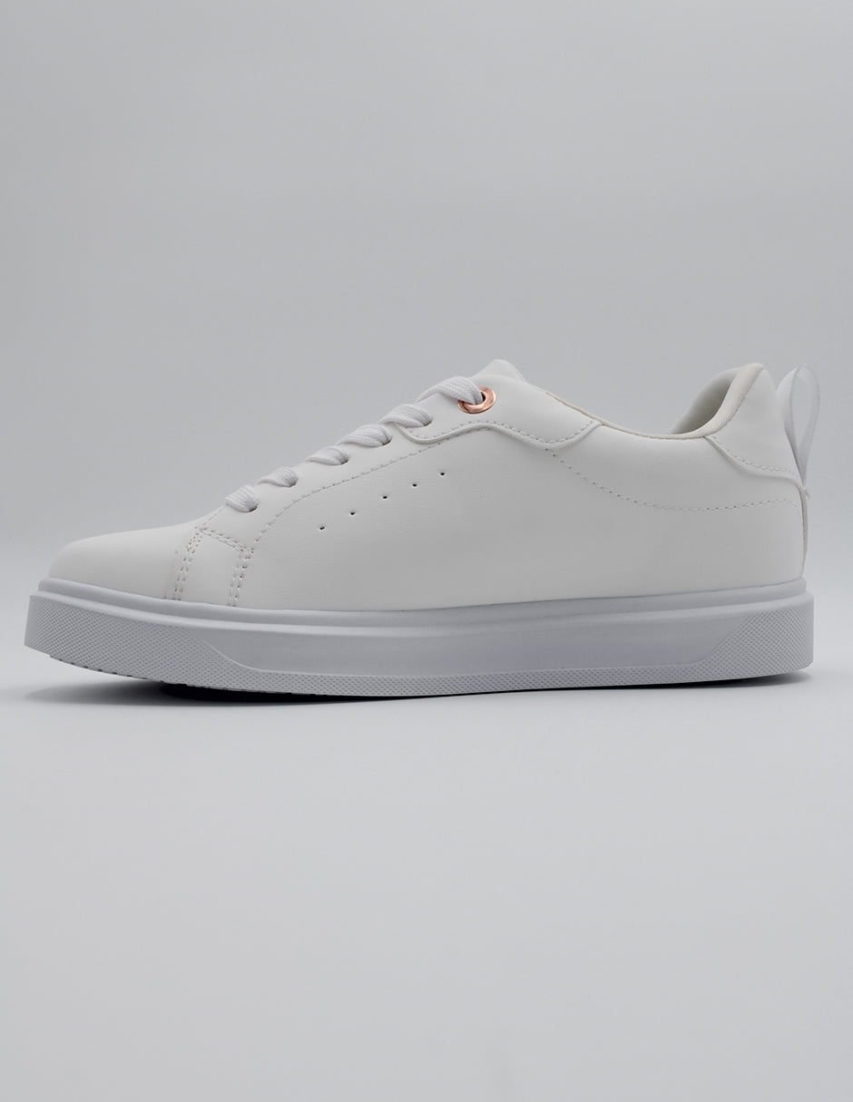 Tenis con cordones Urbany en Sintético – Blanco