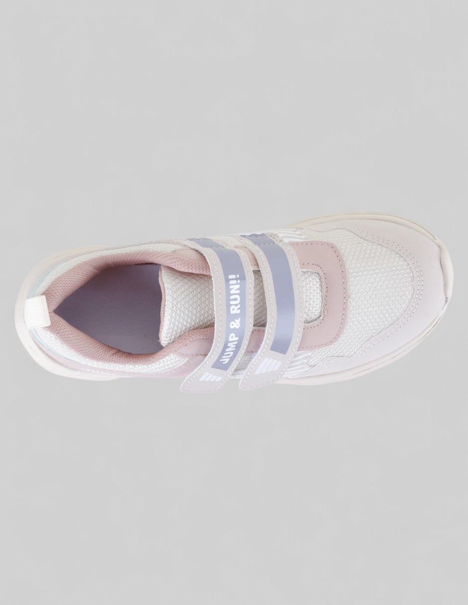 Tenis Kids  en Sintético – Beige