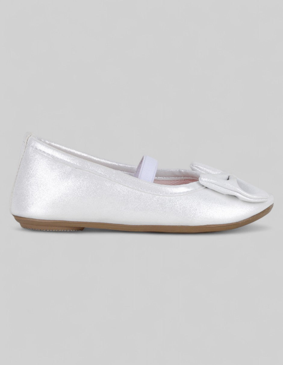 Mary jane Kids  en Sintético – Plata
