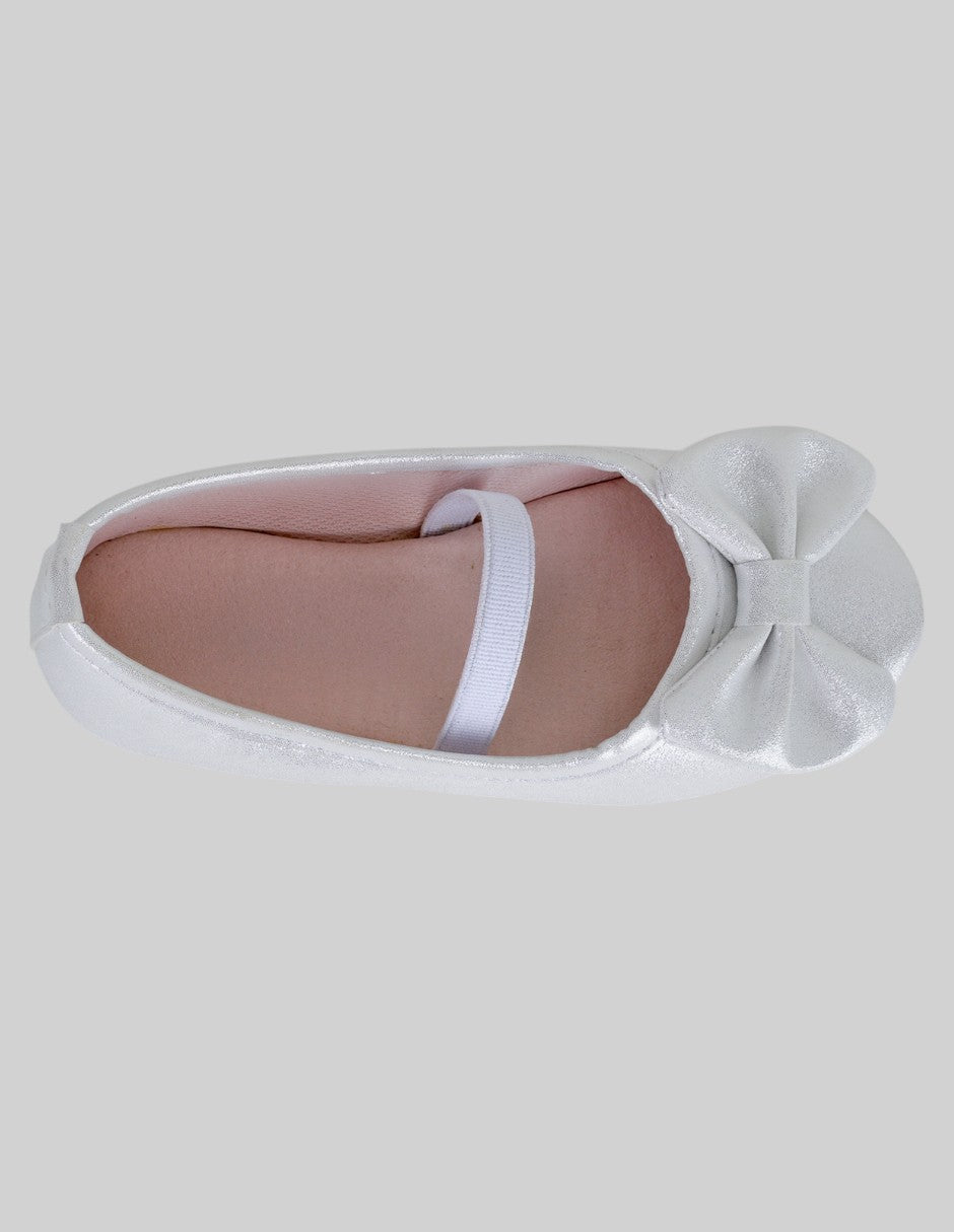 Mary jane Kids  en Sintético – Plata