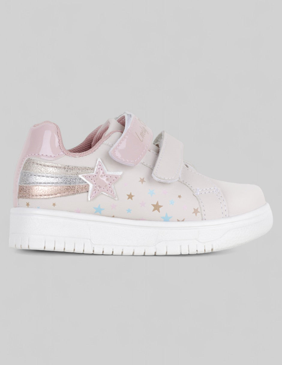 Tenis Kids  en Sintético – Beige