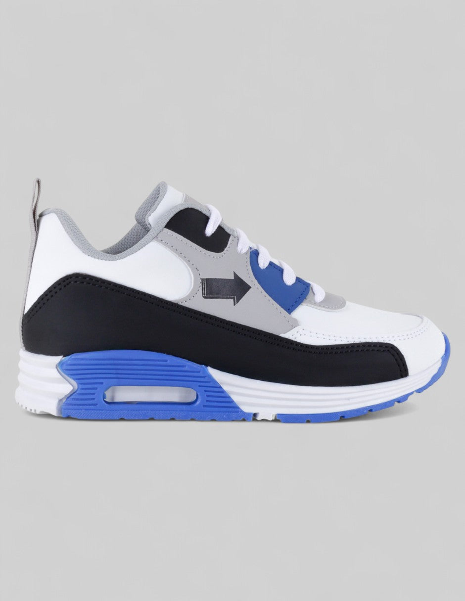 Tenis Kids  en Piel vegana – Blanco