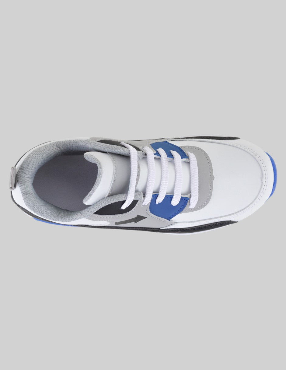 Tenis Kids  en Piel vegana – Blanco