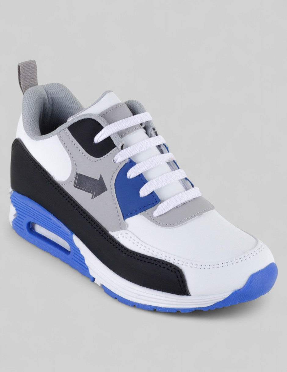 Tenis Kids  en Piel vegana – Blanco