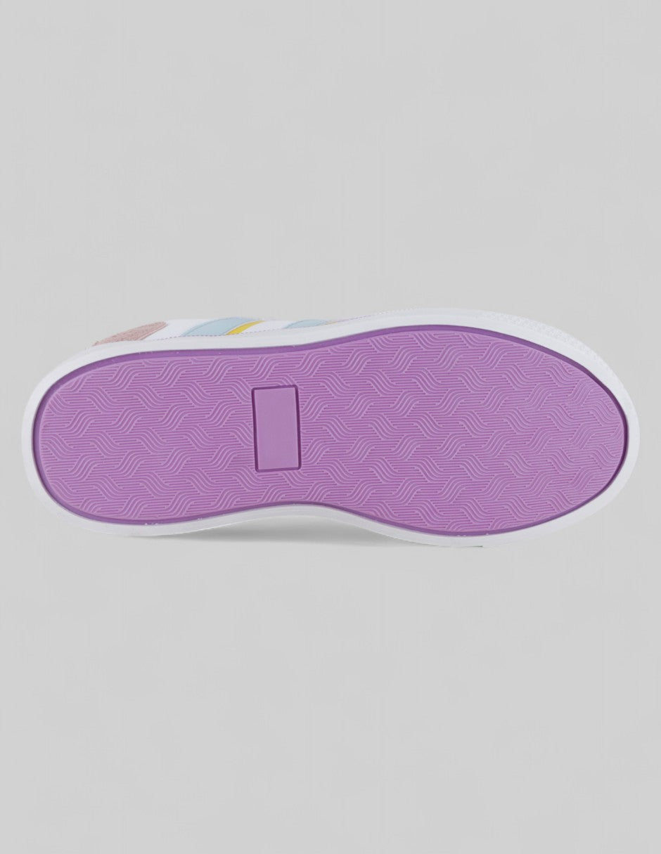 Tenis Kids  en Piel vegana – Multicolor