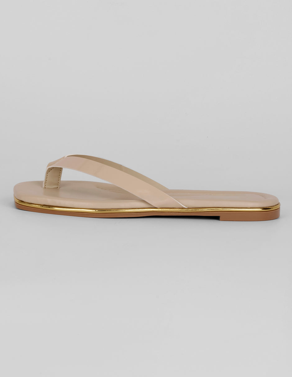 Sandalias de piso Exterior Sintético Color Late Para Mujer De RBBASICS