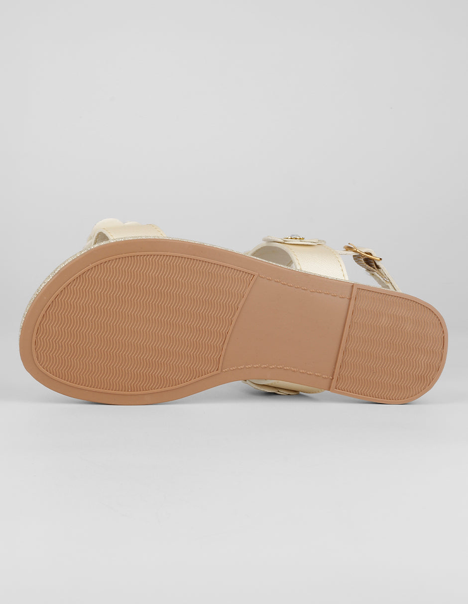 Sandalias Kids en Sintético – Latte