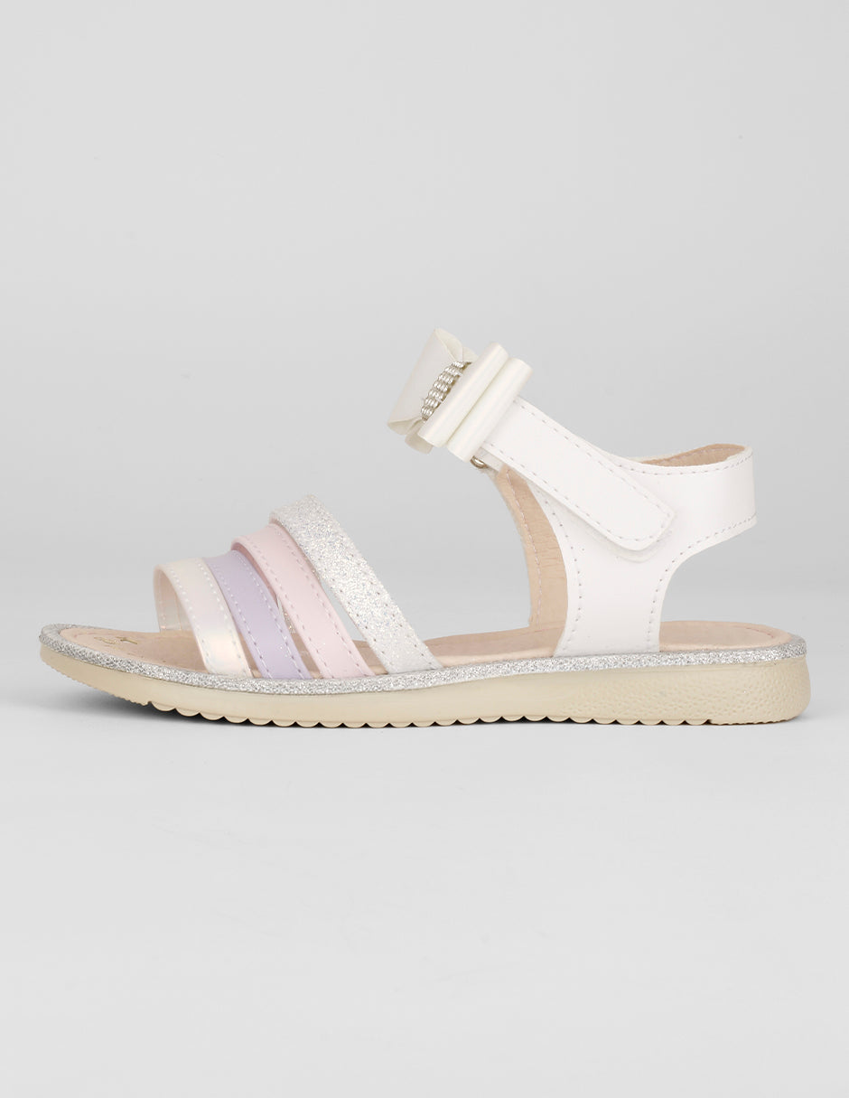 Sandalias Kids en Sintético – Blanco