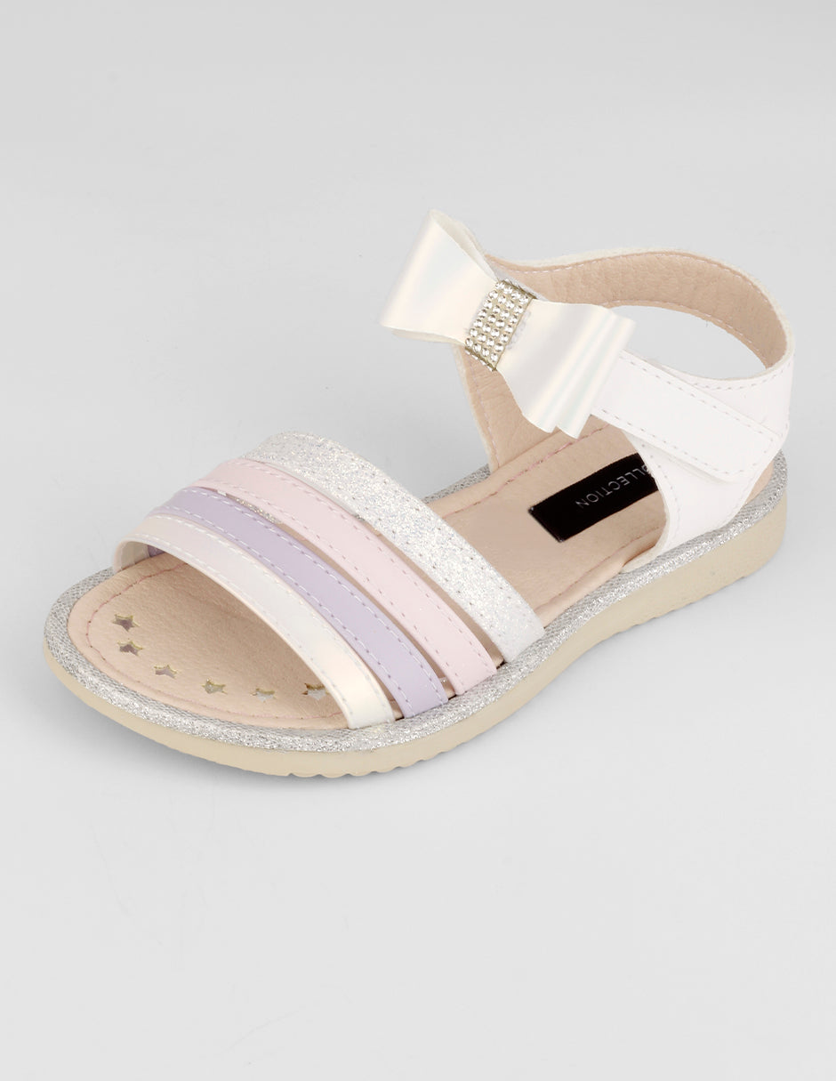 Sandalias Kids en Sintético – Blanco