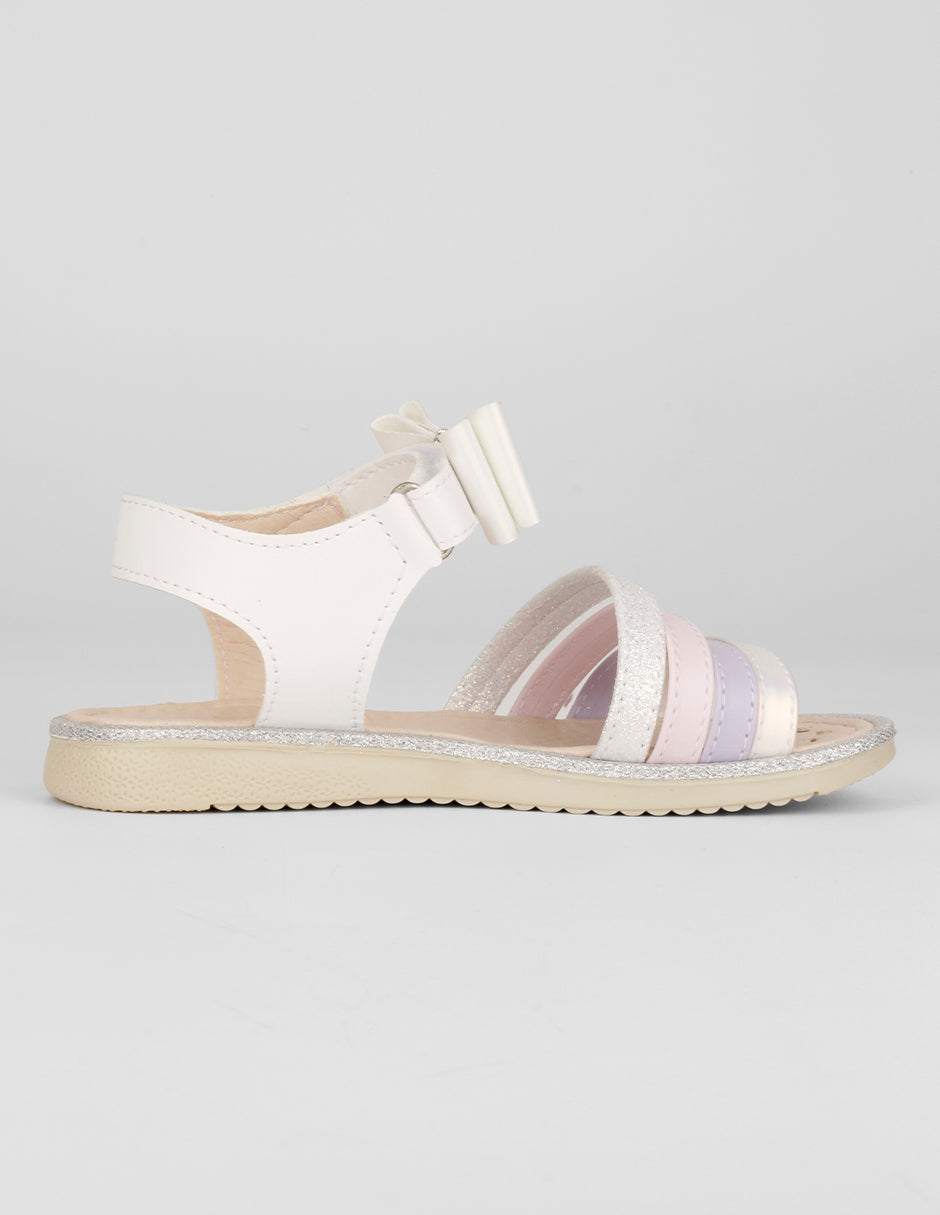 Sandalias Kids en Sintético – Blanco