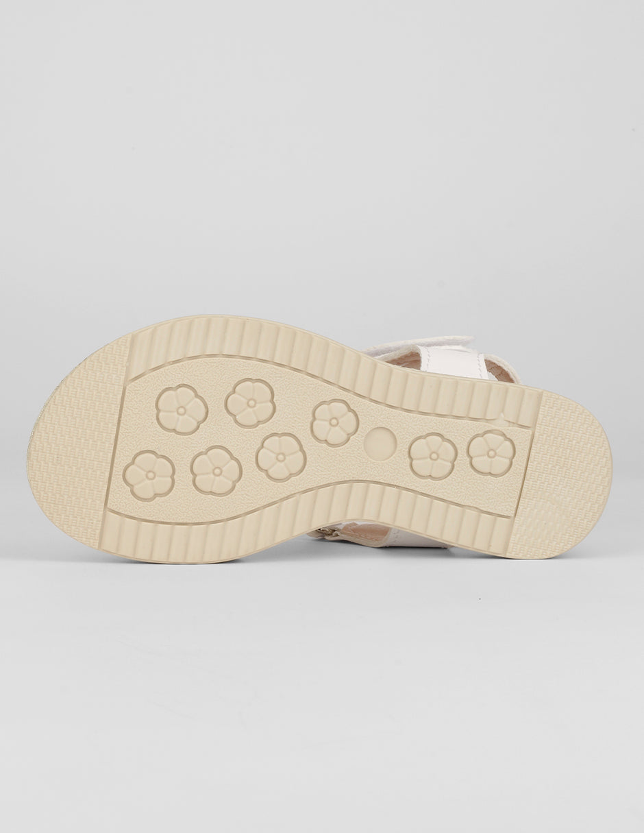 Sandalias Kids en Sintético – Blanco