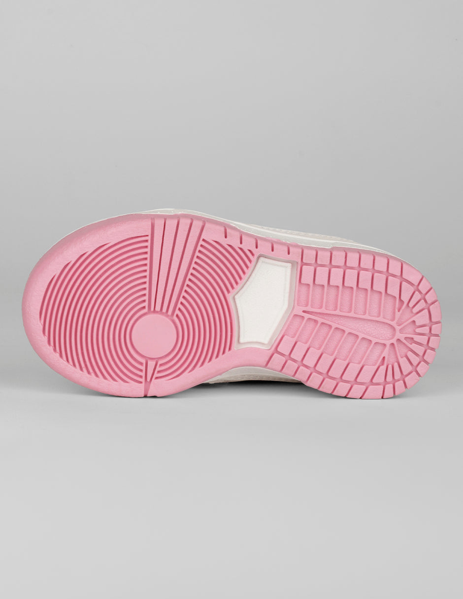 Tenis Kids en Piel vegana – Blanco