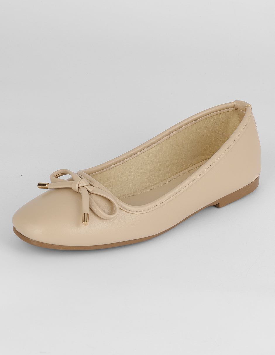 Flats clásicas Classy en Sintético – Beige