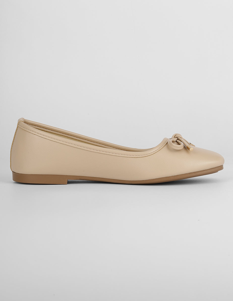 Flats clásicas Classy en Sintético – Beige